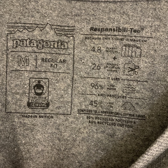 Patagonia mens long sleeve tee - Picture 3 of 3